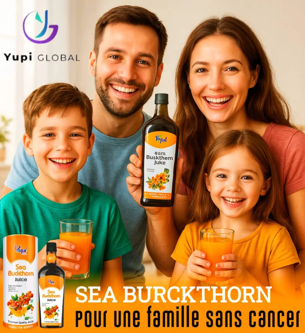 Jus d’Argousier Bio : Sea Buckthorn Juice | Produit Yupi Global 