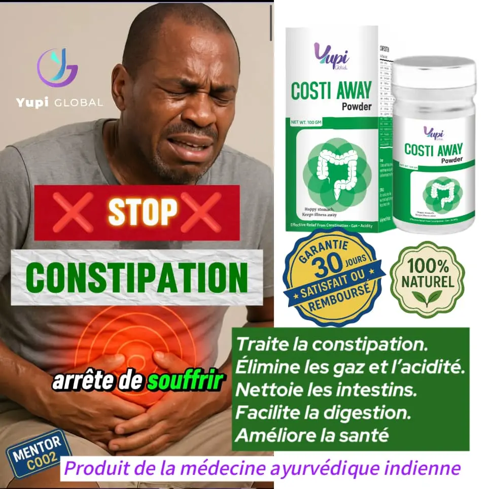 Poudre Costi Away – Détox, digestion & transit sain
