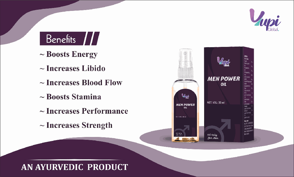 MEN POWER OIL – Vitalité masculine et performance naturelle (30 ml)