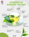 Thé Détoxifiant et Purifiant, Thé vert