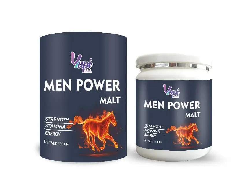 Men Power Malt – Endurance et Libido Masculine Naturelle