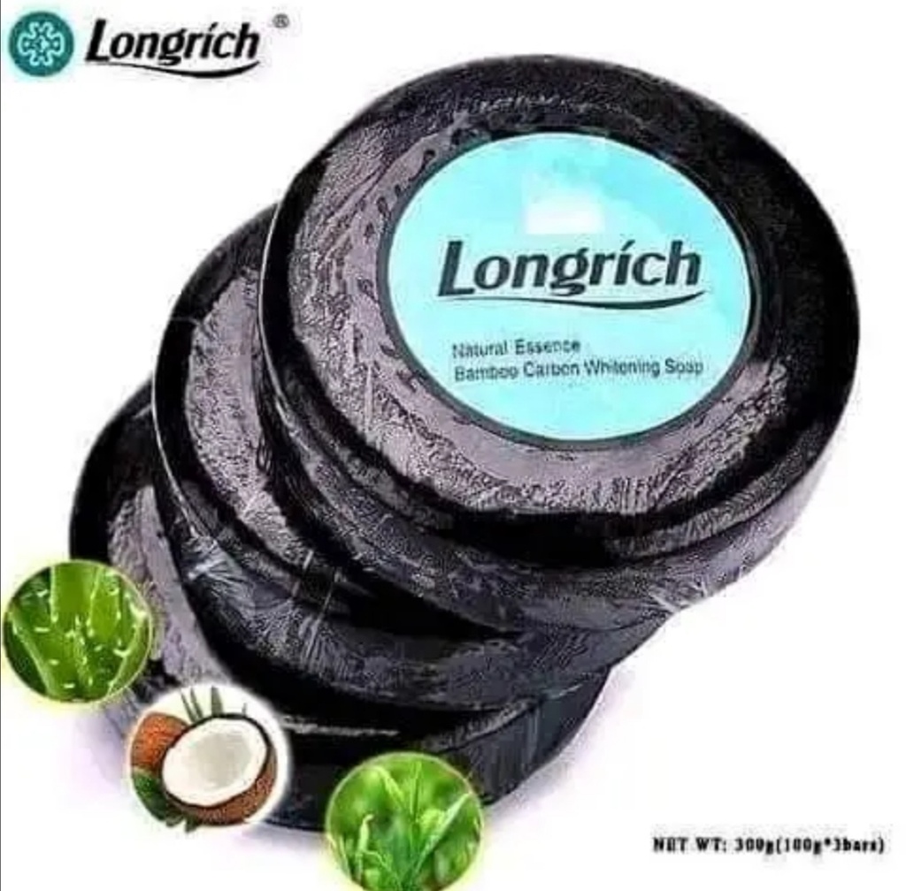 Savon Au Charbon De Bambou De Chine / Savon noir Longrich