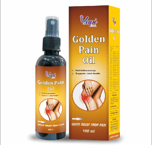 Golden Pain Oil : Huile antidouleur naturelle – Puissance ayurvédique & soulagement durable